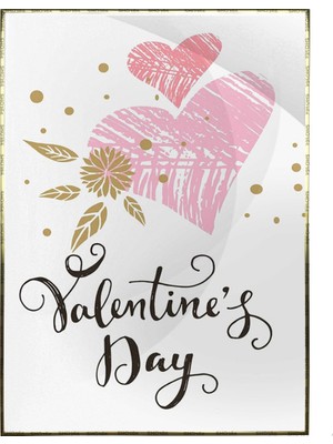 SHOP365 Sevgi Aşk Sevgililer Günü Temalı Illüstrasyon Poster P-000230