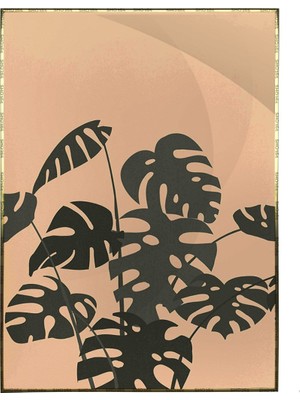 SHOP365 Modern Renkli Yapraklar Modern Poster P-000288