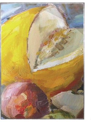 SHOP365 Meyveler Natürmort Yağlı Boya Görünümlü Dekoratif Poster P-004529