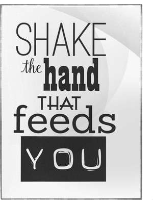 SHOP365 Yemek Konulu Ingilizce Yazı Kafe Restoran Mutfak Dekoratif Poster P-004534