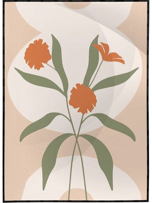 SHOP365 Çeşitli Objeler Pastel Renkler Modern Tuval Modern Sanat Poster P-000297