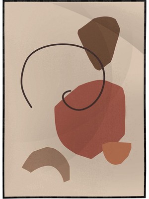 SHOP365 Modern Renkli Çizimler Modern Poster P-000280