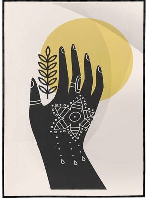 SHOP365 Insanlar Hayvanlar ve Doğa Tasarımları Modern Sanat Tuval Poster P-000656