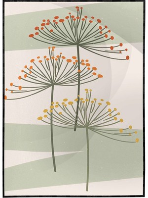 SHOP365 Çeşitli Objeler Pastel Renkler Modern Poster P-001054