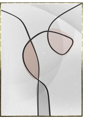 SHOP365 Toprak Renk Tonları Tasarım Modern Poster P-001462