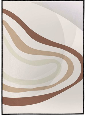 SHOP365 Toprak Renk Tonları Tasarım Modern Poster P-001449