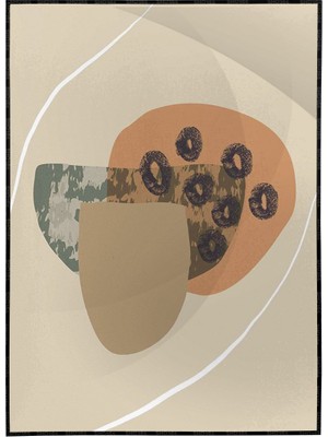 SHOP365 Ay Güneş ve Toprak Modern Poster P-001236