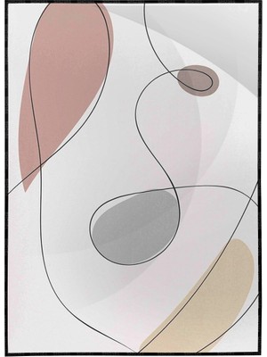 SHOP365 Toprak Renk Tonları Tasarım Modern Poster P-001419