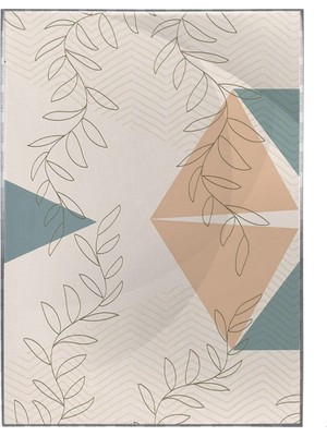 SHOP365 Şekiller Karışık Renkler Modern Poster P-004322