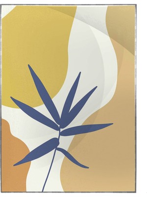SHOP365 Yapraklar ve Şekiller Modern Poster P-001533