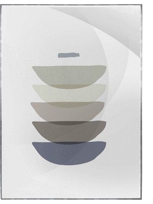 SHOP365 Bitki Yapraklar ve Şekiller Modern Poster P-002730