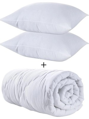 Miabella Home Çift Kişilik Yorgan + 2 Yastık Set