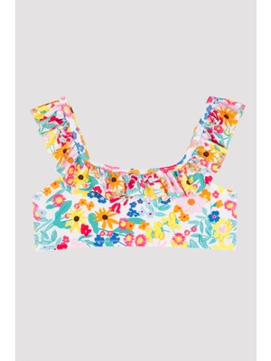 Penti Kız Çocuk Floral Garden Halter Bikini Set