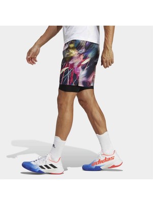 adidas Melbourne Ergo Tennis Graphic Erkek Şort