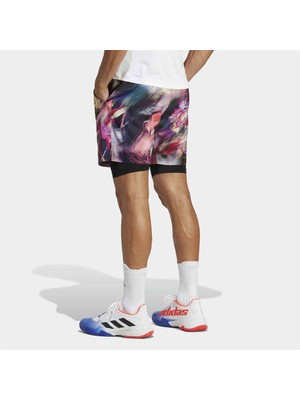 adidas Melbourne Ergo Tennis Graphic Erkek Şort