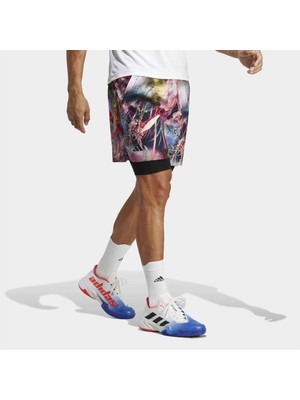 adidas Melbourne Ergo Tennis Graphic Erkek Şort