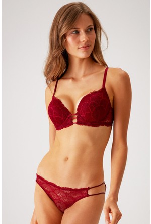 Pierre Cardin 4561 Angel Bra Set Underwire Lace Push-Up Cup and