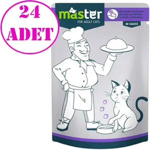 Kedi Konservesi Tavşanlı 80 Gr 24 AD