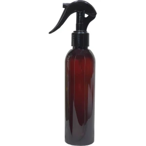 1 Adet 200 ml Amber Renk Fıs Fıs Triger Spreyli Boş Pet Şişe