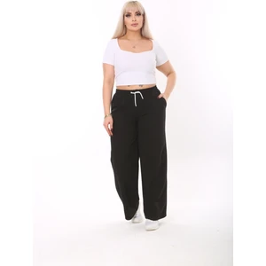 Büyük Bedenim Bol Paça Pantolon