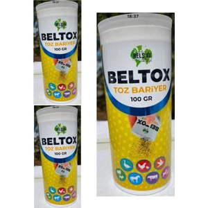 Beltox Toz Bariyer 100 gr Pire Tozu Tüm Evcil Hayvanlarda Kullanılır 3'lü