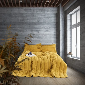 Comfortter Welsoft Yeni Nesil - Hardal - Çift Kişilik Uyku Seti
