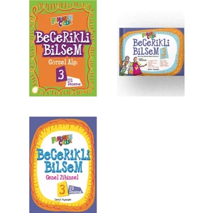 Fenomen Çocuk 3. Sınıf Bilsem Hazırlık + Görsel + Zihinsel 3 Lü Set