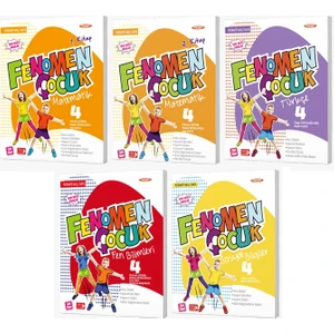 Fenomen Çocuk 4. Sınıf Türkçe Matematik Fen Sosyal Seti 5 Kitap