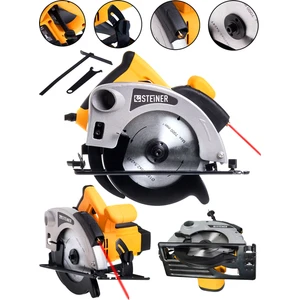 Alman Lazerli Daire Testere Metal Şanzuman Sunta Kesme Makinesi 45' Açılı Kesim Sarı