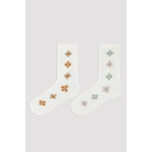 Marşmelov Girls Spring 2Li Soket Çorap