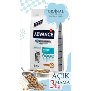 3 kg Vakumlu Kitten Yavru Kedi Maması Yüksek Proteinli