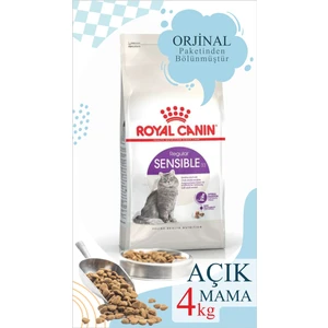 4 kg Vakumlu Fhn Sensible 33 Sindirim Hassasiyetli Kediler Için Kuru Mama