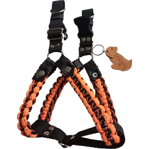 Köpek göğüs tasması küçük ırk hakiki deri kapamalı paracort örgü göğüs ölçüsü:25-60cm ayarlamalı dog harness GT2-11