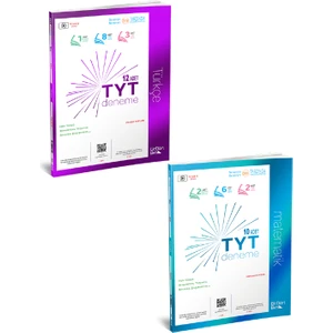 ÜçDörtBeş Yayınları TYT Türkçe 12'li Deneme+ TYT Matematik 10'lu Deneme