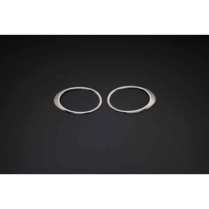 Aktif Oto Krom Volkswagen Jetta 6 Sd Sis Çerçevesi 2 Parça Paslanmaz Çelik 2011 > 2014