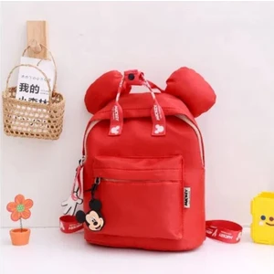Digital Home Sevimli Mickey Mouse Çocuk Sırt Çantası - Kırmızı   (Yurt Dışından)