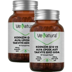 Koenzim Q10 Alfa Lipoik Asit 60 Kapsül 2 Adet