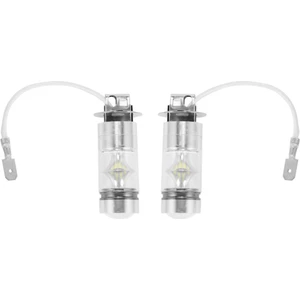 2 Adet 6000K Beyaz LED H3 100W 2323 Araba Sis Ampulü Drl (Yurt Dışından)