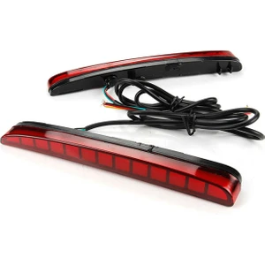 Honda Civic 2017-2018 Type R Hatchback Için LED Fren Lambası Arka Tampon Reflektör Sürüş Sis Lambası (Yurt Dışından)