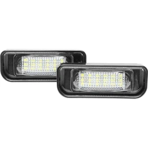 Mercedes Benz W220 S Class 1999-2005 Için 2 Adet Beyaz LED Numarası Plaka Işık Lambası (Yurt Dışından)