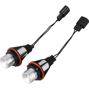 Araba Melek Göz Sis Farı Xenon Beyaz LED Ampul Far Bmw E39 X83 X3 E53 X5 E60 (Yurt Dışından)