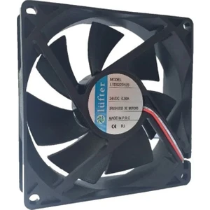 92X92X25MM 24V 0.30A Dc Kare Fan