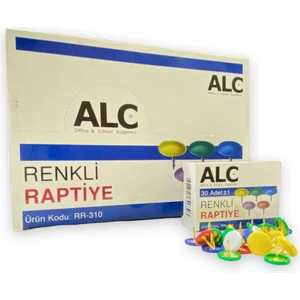 Renkli Raptiye 720 Adet