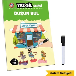 Çocuk Akademi Yaz Sil Serisi- Düşün Bul - Özlem Durhat