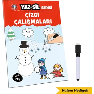 Çocuk Akademi Yaz Sil Serisi- Çizgi Çalışmaları - Özlem Durhat