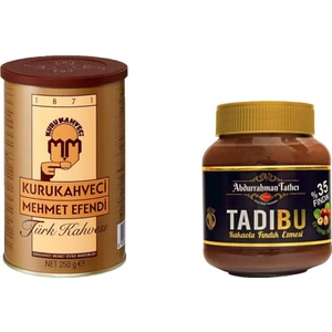Abdurrahman Tatlıcı Tadıbu 330 gr + Kurukahveci Mehmet Efendi Türk Kahvesi 250 gr