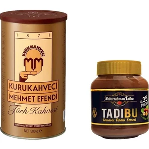 Abdurrahman Tatlıcı Tadıbu 330 gr + Kurukahveci Mehmet Efendi Türk Kahvesi 500 gr