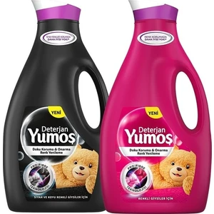 Sıvı Bakım Çamaşır Deterjanı Renkli Giysiler Için Renk Koruma 1690 ml + Solmayan Siyahlar 1690 ml