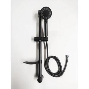 Siyah Sürgülü Mix Paslanmaz Duş Seti Lüks Seri SET12