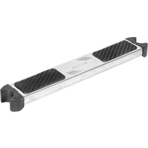 Paslanmaz Çelik Aısı 304 Kalite Merdiven Basamağı - Lastik Pedli. Ø38 mm Boru Için. Genişlik 500 Mm Eğimli